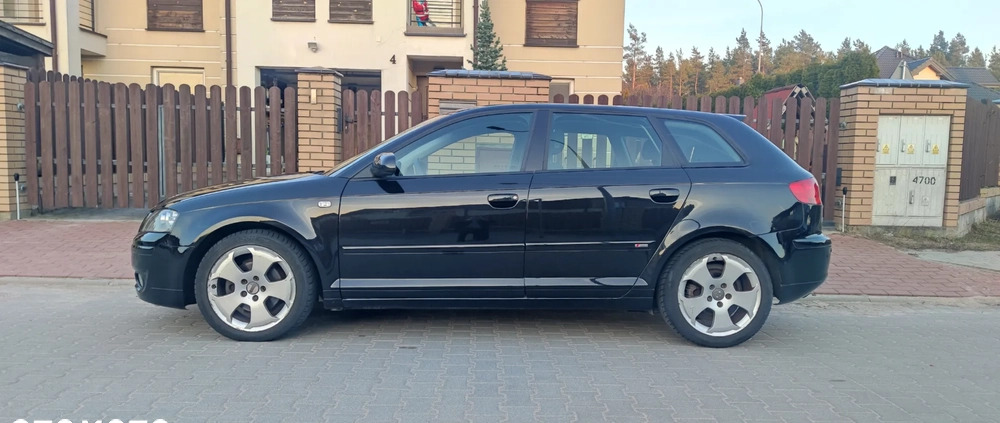 Audi A3 cena 17500 przebieg: 287000, rok produkcji 2008 z Wasilków małe 211